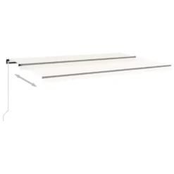 VIDAXL Auvent Manuel Rétractable 500x300 Cm Crème -vidaXL Magasin 6467160f601587.75367664