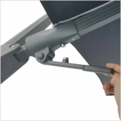 Parasol Déporté Terracotta + Dalle Et Housse L400xh272xl300 - Jules - Cezare -vidaXL Magasin 646bb5c56a94c7.48237207