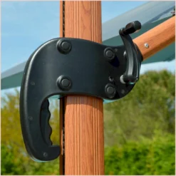 Parasol Déporté Ecru + Dalle Et Housse L400xh272xl300 - Gabin - Cezare -vidaXL Magasin 646bb5d123c8f2.57097641