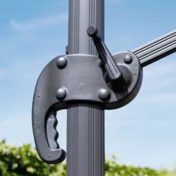 Parasol Déporté 2x3 M Et 4 Dalles à Remplir Aluminium Taupe -vidaXL Magasin 646e58dd12db38.10927897