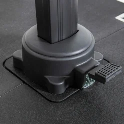 Parasol Déporté 2x3 M Et 4 Dalles à Remplir Aluminium Taupe -vidaXL Magasin 646e58dd295587.84441247