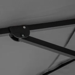 Parasol Déporté 3x4m Et 4 Dalles Lestées Aluminium Gris Anthracite -vidaXL Magasin 646e591e739db2.01285352