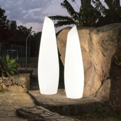 Lampadaire Extérieur Fredo Batterie Rechargeable Led Rgb Avec Télécommande Hauteur 170cm -vidaXL Magasin 646f525678c159.84697711