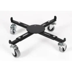 Eda Support Extensible A Roulettes - Pour Pots De Fleurs Carrés Et Ronds - Métal