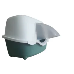 Stefanplast Maison De Toilette Pour Extérieur 56 X 55 X H 39 Cm Vert Pour Chat