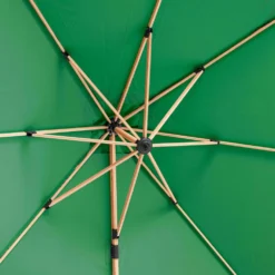 Parasol Déporté 3x3m Et 4 Dalles à Remplir Effet Bois Vert Cactus -vidaXL Magasin 647b2f750a1936.29821361