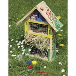 Kit De Bricolage Pour Hôtel à Insectes Pour Enfants Naturel -vidaXL Magasin 6483189dd48be4.24292007