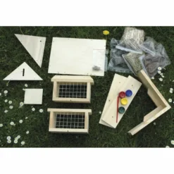 Kit De Bricolage Pour Hôtel à Insectes Pour Enfants Naturel -vidaXL Magasin 6483189de24820.48391213