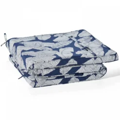 Coussin Bain De Soleil Polyester Bleu Et Blanc 186 X 60 X 5 Cm -vidaXL Magasin 64886594707eb8.54039737