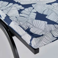 Coussin Bain De Soleil Polyester Bleu Et Blanc 186 X 60 X 5 Cm -vidaXL Magasin 64886594961dd7.46551744