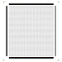 VIDAXL Moustiquaire Magnétique Pour Fenêtres Blanc 130x150 Cm -vidaXL Magasin 648b47431d41e8.83354079