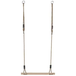 Trapèze En Bois Dur Avec Cordes Réglables Cordes En Polypropylène