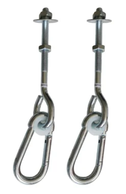 Lot De 2 Crochets Avec Mousquetons Pour Agrès