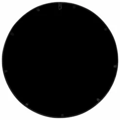 VIDAXL Miroir De Jardin Noir 60x2,5 Cm Fer Rond Utilisation Extérieure -vidaXL Magasin 6494a1549e1985.39256741