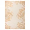 VIDAXL Tapis à Tissage Plat D'extérieur 140x200 Cm Motif De Feuille
