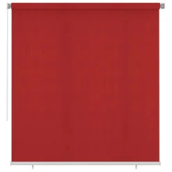 VIDAXL Store Roulant D'extérieur 220x230 Cm Rouge -vidaXL Magasin 6494b667279e74.17876777