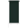 VIDAXL Store Roulant D'extérieur 60x140 Cm Vert Foncé Pehd
