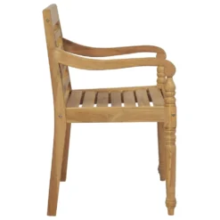 VIDAXL Chaises Batavia Avec Coussins 6 Pcs Bois De Teck Solide -vidaXL Magasin 6498f839e4ff46.72889166