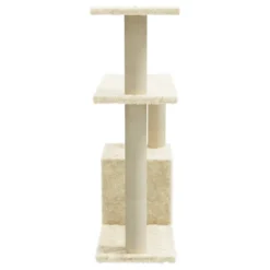 VIDAXL Arbre à Chat Avec Griffoirs En Sisal Crème 70 Cm -vidaXL Magasin 6499737cf01d46.00469961