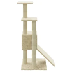 VIDAXL Arbre à Chat Avec Griffoirs En Sisal Crème 92 Cm -vidaXL Magasin 6499737e82cea6.93624279