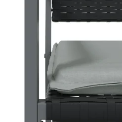 VIDAXL Ensemble à Manger De Jardin 7 Pcs Coussins Résine Tressée Acier -vidaXL Magasin 64999d9f4ec778.24063390