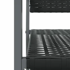 VIDAXL Ensemble à Manger De Jardin 5 Pcs Résine Tressée Acier -vidaXL Magasin 6499a100e71652.93866642