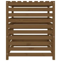 VIDAXL Composteur Marron Miel 82,5x82,5x99,5 Cm Bois Massif De Pin -vidaXL Magasin 6499e3c46323b0.49455204