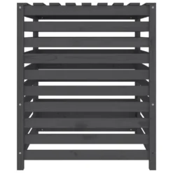 VIDAXL Composteur Gris 82,5x82,5x99,5 Cm Bois Massif De Pin -vidaXL Magasin 6499e3c9785926.56196197