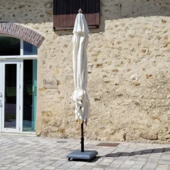 Parasol Droit 3x3 M écru Pegasia -vidaXL Magasin 69ba9f503707c5d2