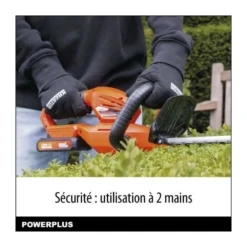 Taille-haies A Batterie 20v Dual Power Powdpg75320 - Lame 580 Mm, écartement 18 Mm - Batterie 20v 2ah Et Chargeur 4ah Inclus -vidaXL Magasin 71d838e58d0253c5