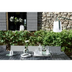 Lampe Nomade Balad En Plastique Vert Cactus - H.25xD.19 Cm -vidaXL Magasin 797817 2039389