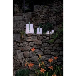 Lampe Nomade Balad En Plastique Vert Cactus - H.38xD.28 Cm -vidaXL Magasin 797818 2039401