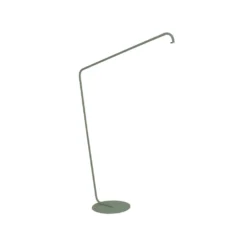 Pied De Lampe Déporté BALAD En Métal Vert Cactus - H.190 Cm