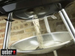 Weber Barbecue à Charbon KETTLE CHARCOAL GRILL Acier émaillé Noir - D.47 Cm -vidaXL Magasin 804272 024