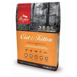 Orijen Croquettes Chat Et Chaton Sans Céréales Viande Et Poisson - 5,4 Kg