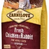 Carnilove Croquettes Chat Adulte Sans Céréales Au Poulet Et Au Lapin - 2kg