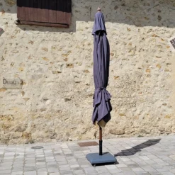 Parasol Droit 3x3 M Gris Pegasia -vidaXL Magasin 86941059349d84c5