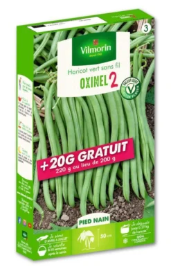 Haricot Nain Vert Oxinel 2 200 G + 20g Gratuit