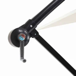 Parasol Déporté Carré 3x3m Aluminium écru -vidaXL Magasin 92eff59ee433e31f