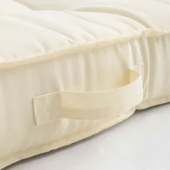 Coussin Pour Palette Matelassé écru 120x80cm -vidaXL Magasin 9d166b23224bb96e