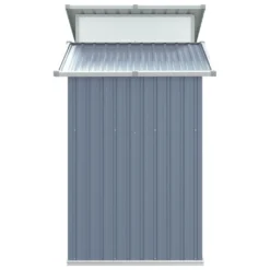 VIDAXL Abri De Jardin Gris 270x130x208,5 Cm Acier Galvanisé -vidaXL Magasin a3e1255ec4d34e64