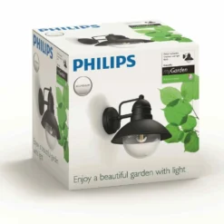 Philips Mygarden Applique Murale Hoverfly 1x60 W Noir 1723730pn -vidaXL Magasin b50608471ba70bed