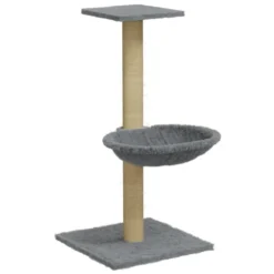 VIDAXL Arbre à Chat Avec Griffoir En Sisal Gris Clair 74 Cm